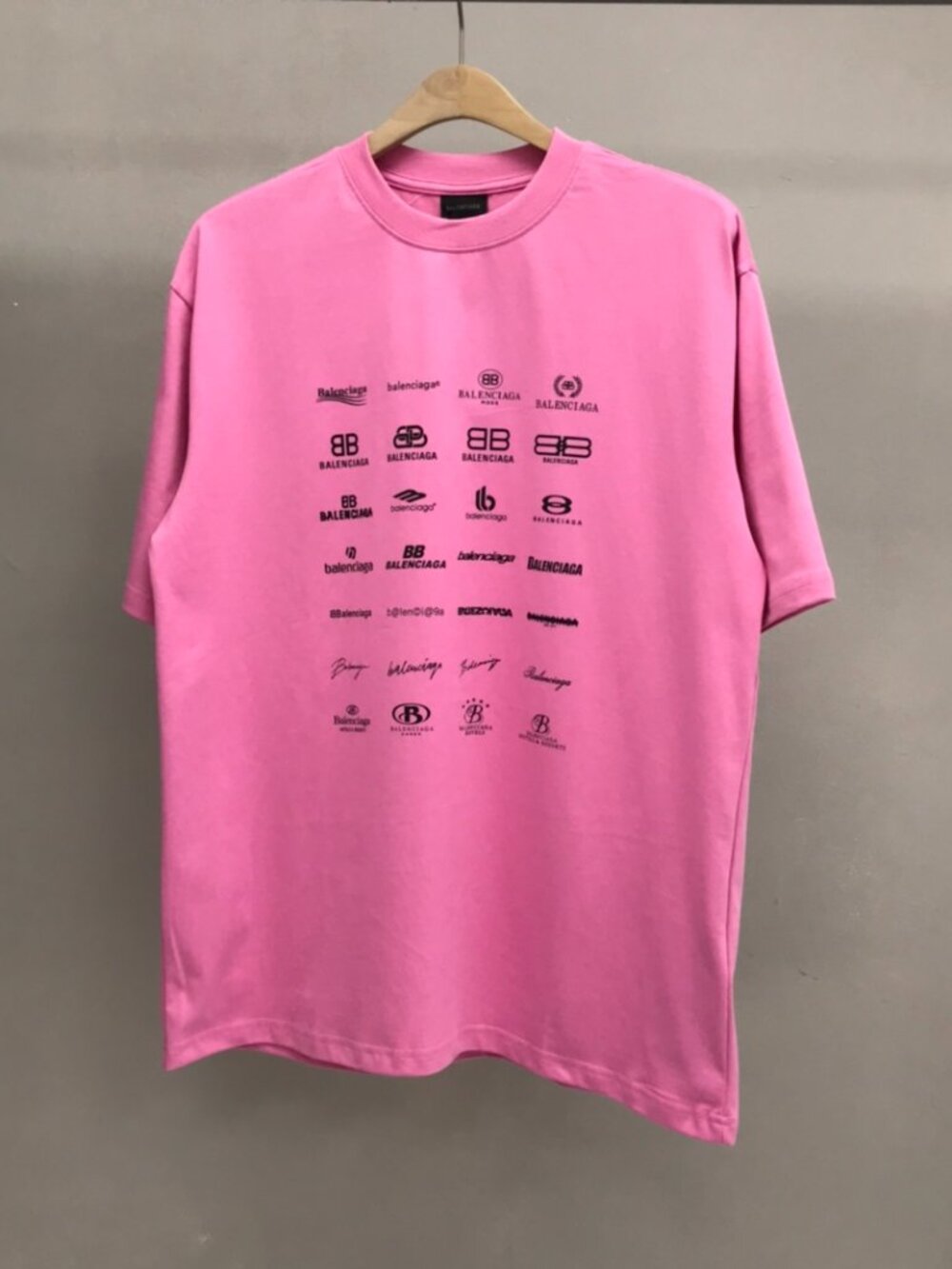 Classic Balenciaga Casual Short-Sleeve